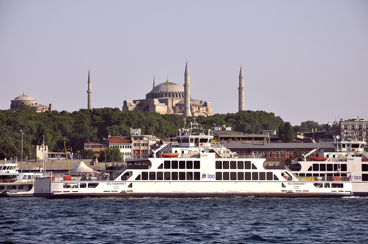 Ferry on the Bosphorus, Istanbul